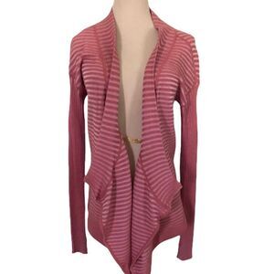 🆕 [Hatley] Blush Striped Wrap Cardigan Sz: S/P